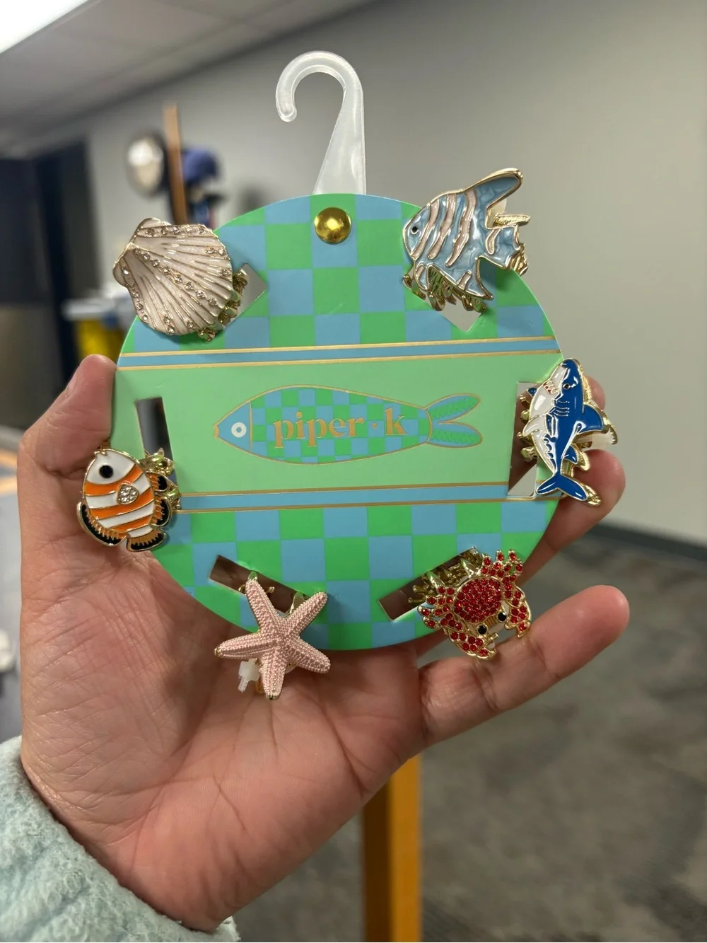 Piper K 6 Clip Set Ocean Theme